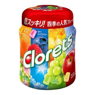 日本进口clorets超强力薄荷口香糖强劲咀嚼去口臭戒烟