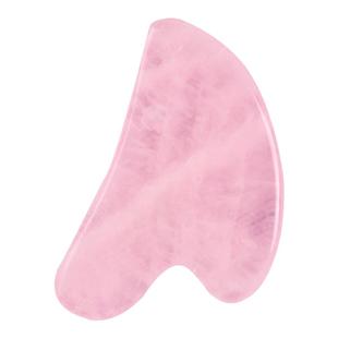 天然水晶滚轮按摩器玉石刮痧板面部眼眶脸部美容玉石棒美容院