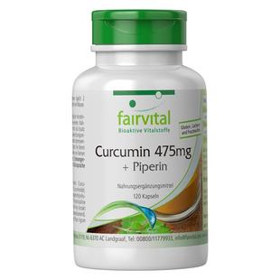 德国Fairvital进口有机FV姜黄素胶囊姜黄粉内服护关节熬夜解酒