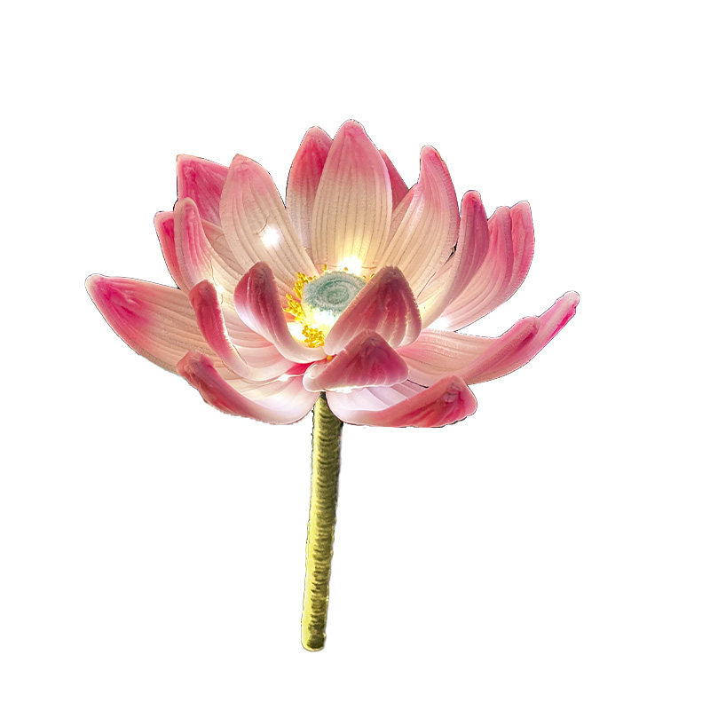 中秋节灯笼手工diy兔子荷花灯