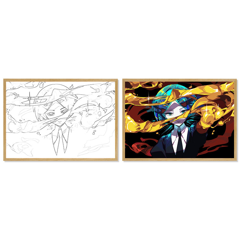 宝石之国磷叶石周边灯光画手办摆动漫挂件/文具