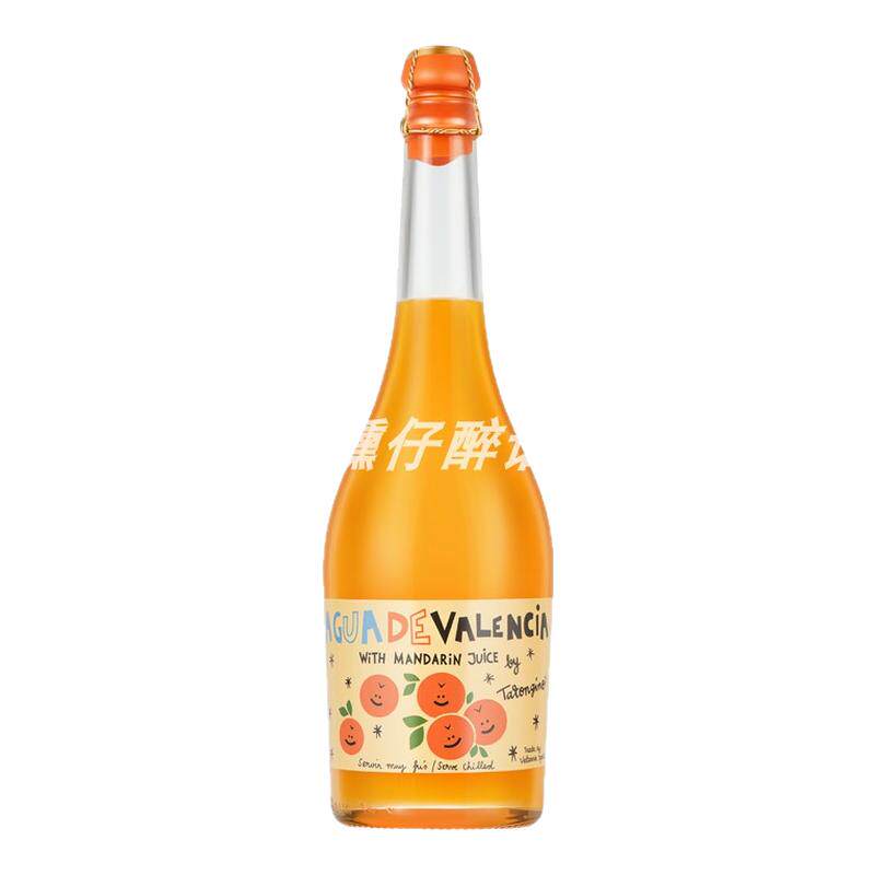 爆款橘子汽水~西班牙塔伦家橘子莫斯卡托起泡酒果酒女微醺小甜酒