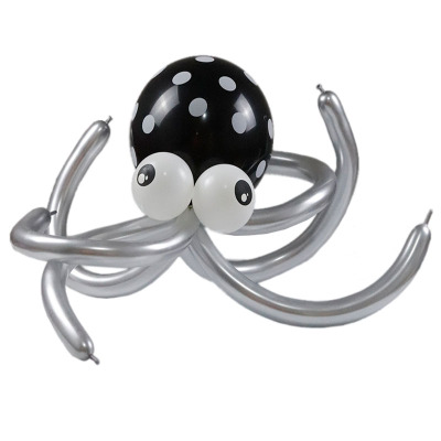 金属长条形状气球魔术造型长汽球