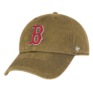 47brand红袜队帽子软顶做旧复古鸭舌帽不可调节美式全封帽