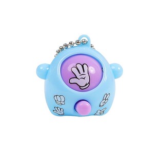 趣味猜拳蛋钥匙扣挂饰新奇特变脸对战石头剪刀布扭蛋机趣味小玩具