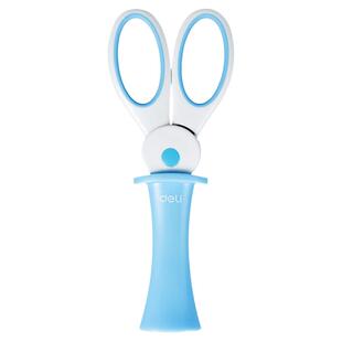 得力儿童安全剪刀手工小剪刀3-6岁圆头剪纸剪子创意小号学生用小朋友美术课文具迷你便携随身美工不锈钢剪刀