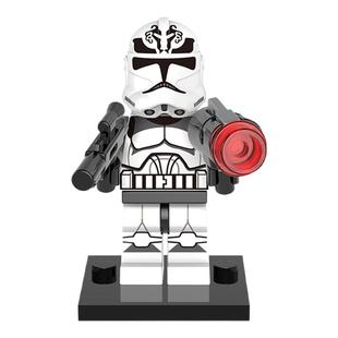 星球大战人仔631狼群克隆兵士兵白兵暴风兵拼装男孩子积木玩具