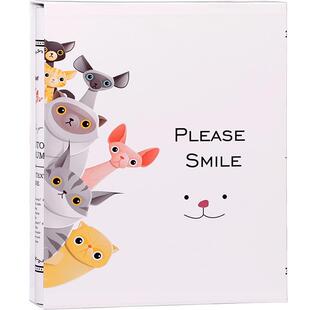 相册影集本大容量4寸5寸6寸装插页式家庭纪念册竖版过塑照片400张