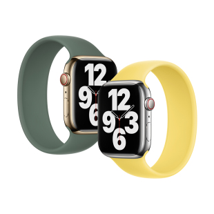 Balueus适用iWatch10表带苹果手表AppleWatch9/8/s10/s9/se硅胶watchs10单圈iwatchs7女9男iphonewatch高级s8