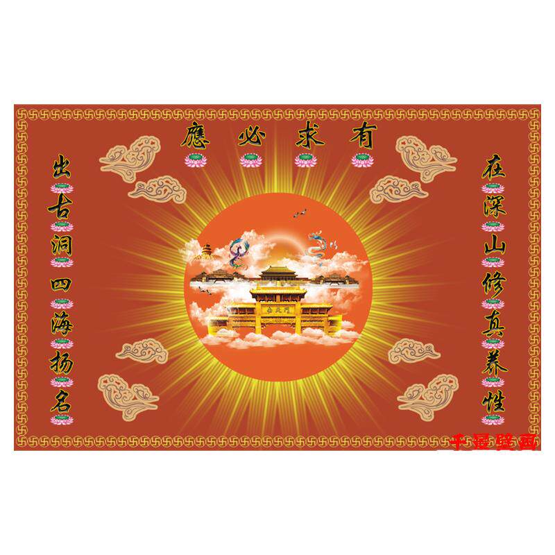 南天门壁画天宫背景墙纸