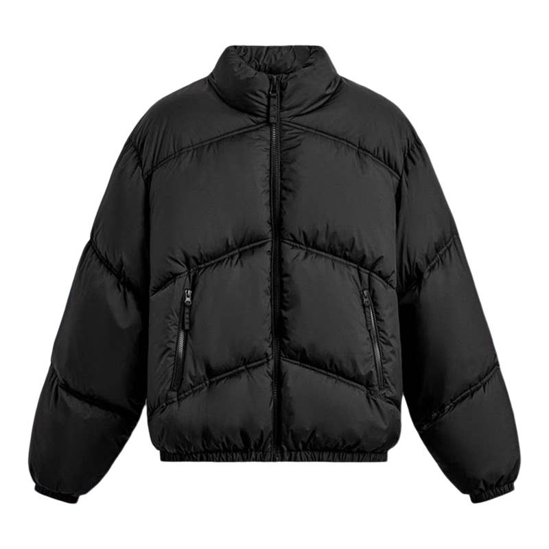 男装宽松科技面料棉服夹克外套