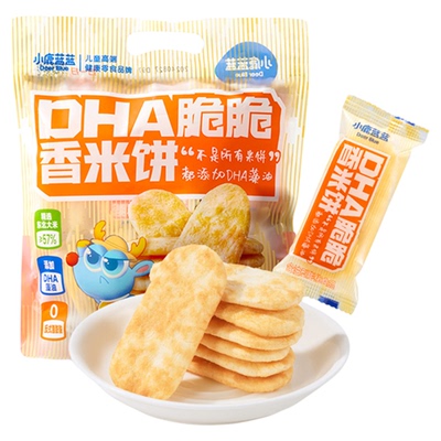 小鹿蓝蓝DHA脆脆香米饼