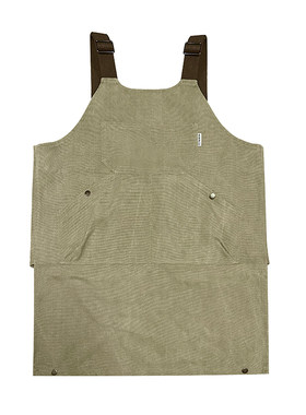 帆布咖啡师工作服定制logo