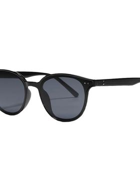 复古太阳镜茶色墨镜女欧美高级感