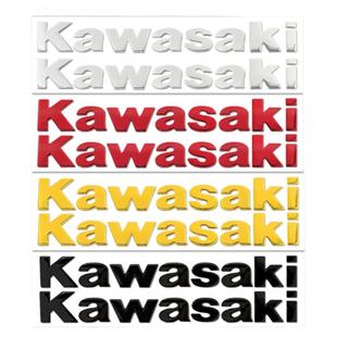 适用川崎小忍者Ninja400改装摩托车贴纸软胶H2标志Kawasaki车身贴