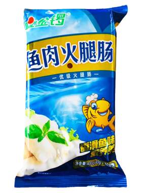金锣鱼肉肠400g休闲小吃代餐泡面
