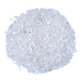 天然优质白水晶碎石消磁石摆件消磁碗原石摆件造景石供曼扎宝石