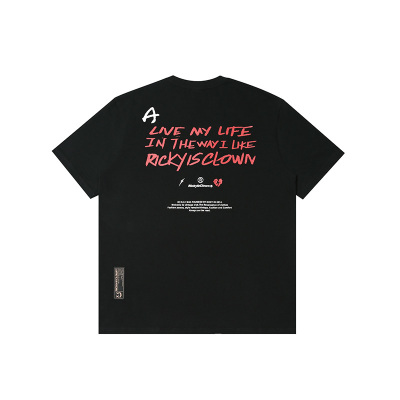 RIC黑胶唱片短袖T恤男款2025新款