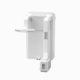 挂壁式鱼缸过滤器过滤盒三合一增氧造流过滤顶部壁挂滴流盒一体机