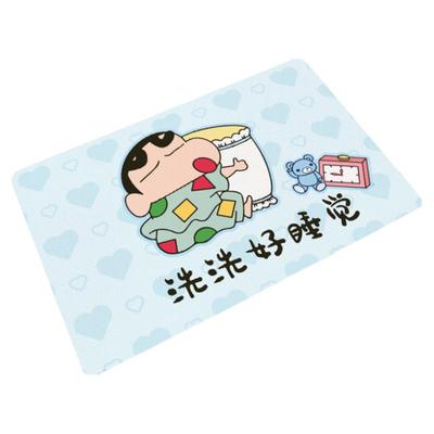 蜡笔小新地垫浴室硅藻泥吸水垫