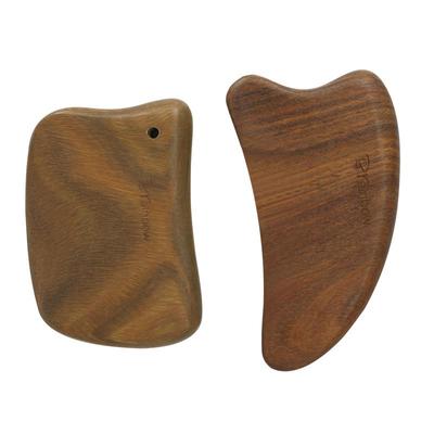 Brainbow绿檀木刮痧板提拉紧致