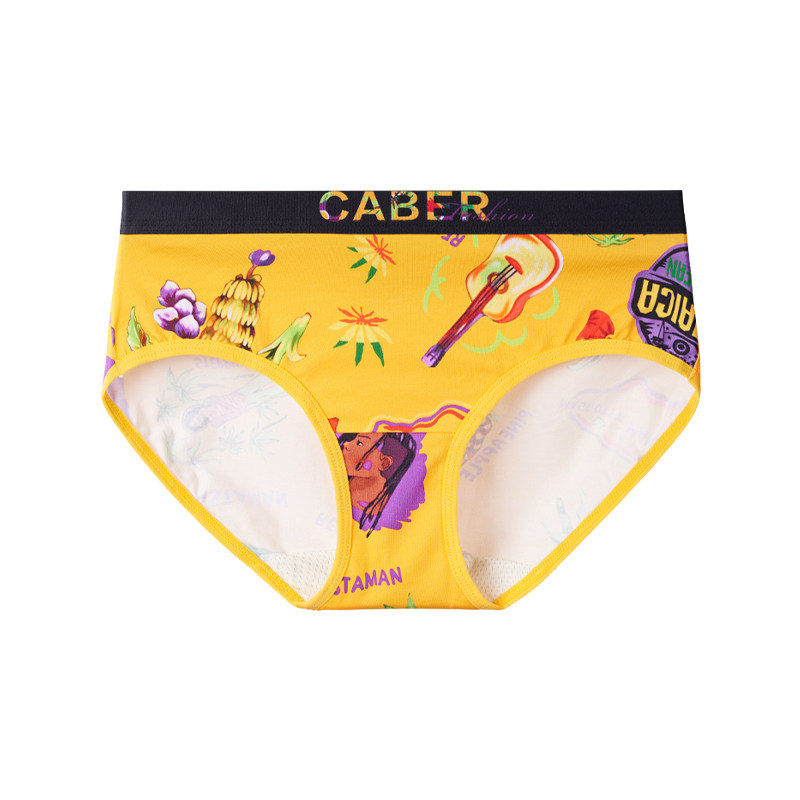 卡百利/caber学生情侣内裤一男一女生莫代尔纯棉抗菌三角裤四角裤