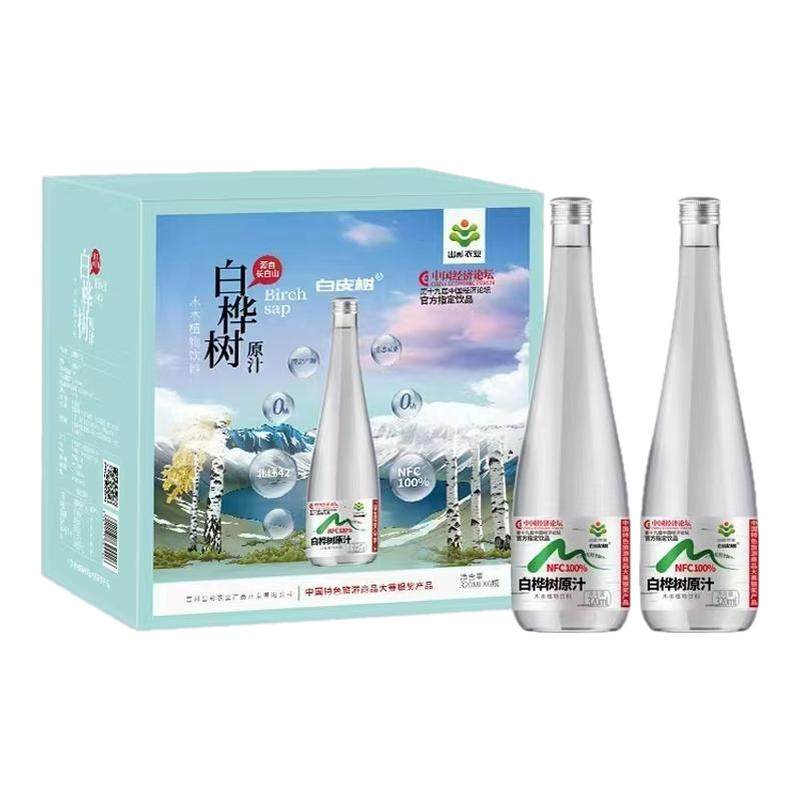 白皮树白桦树汁原汁长白山植物饮