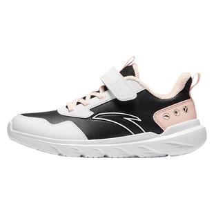 安踏儿童棉鞋运动鞋女童鞋子2025新款冬季大童加绒跑步鞋学生轻便