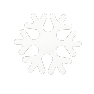 led雪花灯泡语音灯头家用节能e27螺口造型飞碟灯护眼无频闪造型灯