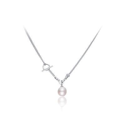 蔻润合金淡水珍珠巴洛克吊链