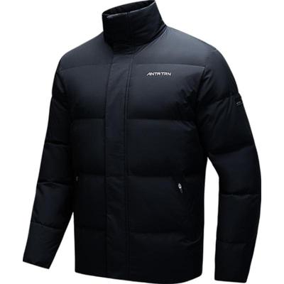 安踏高蓬松速暖四防加厚羽绒服男