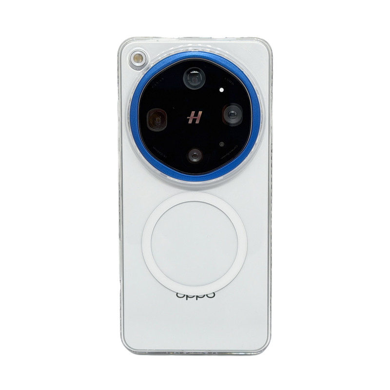 夏日清爽【冰感不会发黄】适用OPPOFindX9Ultra手机壳X9U大地苔原PC磁吸保护壳X8Ultra/x8s+蓝色镜头全包外壳