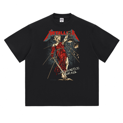 熱石俱乐部HOTSTONES摇滚T恤潮牌棉vintage男女儿童Metallica