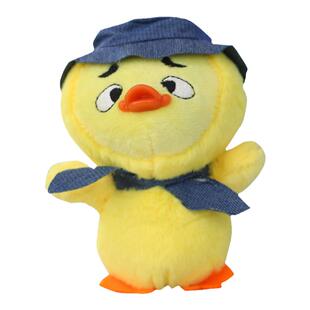 跨境新款卡通创意烦人小鸭不想上班鸭毛绒玩具公仔挂件送闺蜜朋友