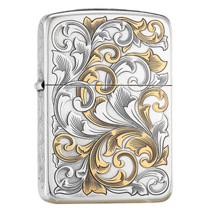 zippo正品打火机 大叶唐草1941蚊版官方旗舰新年送男友情人节礼物