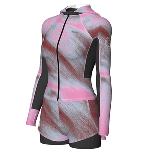 TOSWIM分体泳衣女高级感长袖防晒保守微胖显瘦度假泳装2026年新款