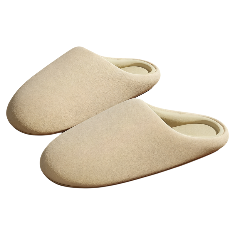 日式静音拖鞋女秋冬季2025新款卧室内家居地板软底待客无声布拖鞋