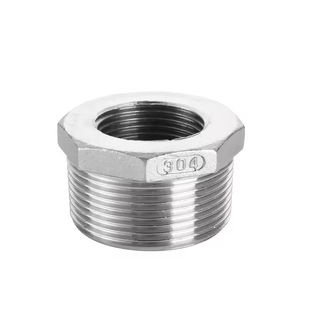 304不锈钢内外丝丝扣补芯异径变换头补心水管接头水暖配件4分6分