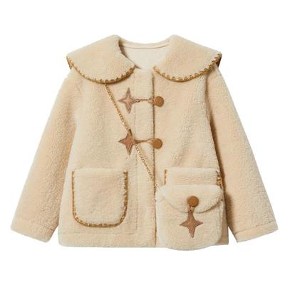 羊羔绒加厚外套皮毛一体加厚