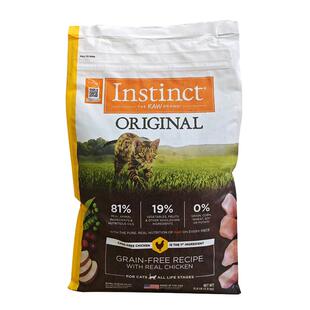 贝多芬宠物/Instinct生鲜本能百利无谷鸡肉冻干高蛋白成幼猫粮