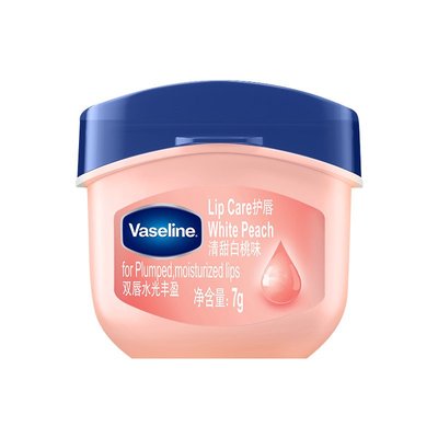 凡士林润唇膏7g经典修护保湿弹润补水原味白桃玫瑰官方正品旗舰店