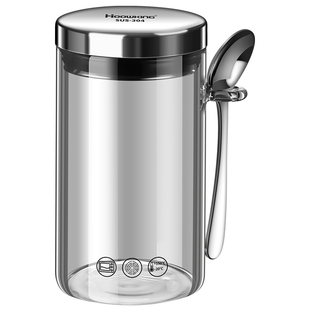 玻璃糖罐白砂糖防潮罐家用高颜值红冰糖收纳罐专用密封白糖储存罐