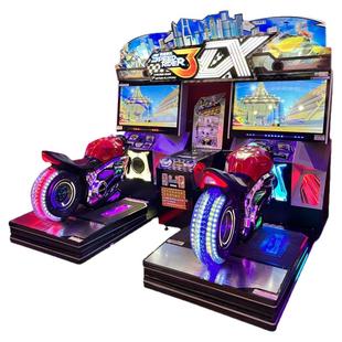 电玩城投币互动模拟驾驶双人大型摩托车赛车游戏机游戏厅街机设备
