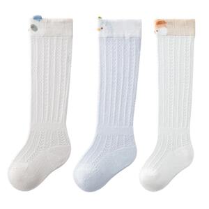 十月结晶粒粒阳光婴儿长筒袜3双装