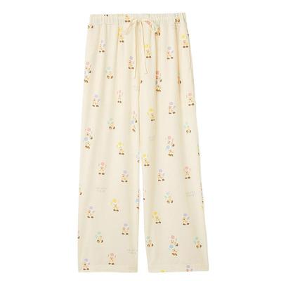 gelato pique25夏季新品女奇诺比奥耀西满印长裤睡裤PWCP252338