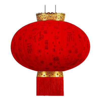 无线遥控大红的灯笼免插电