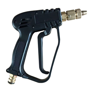 家用接自来水龙头四分奶嘴接头水枪可调雾状和水柱铜喷头洗车水枪