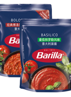 百味来barilla意面酱番茄罗勒