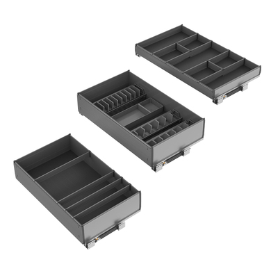 米司库3层可调碗碟篮锅具分隔篮