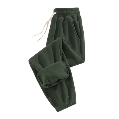 班尼路摇粒绒裤子男款冬季加绒